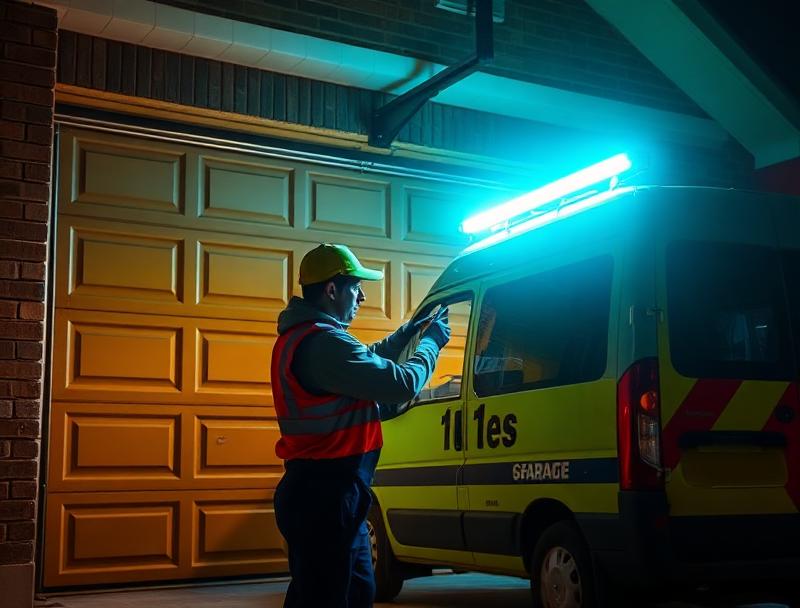 Emergency garage door service in Newport, Oregon